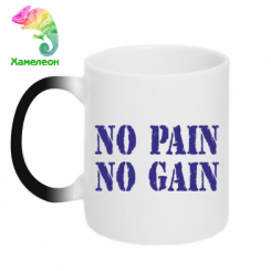  - No pain no gain logo