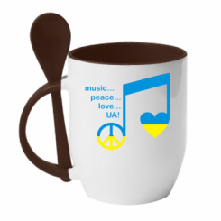      Music, peace, love UA