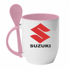 Купити Кружка з керамічною ложкою Suzuki
