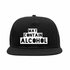   May contain alcohol