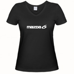 Купити Жіноча футболка з V-подібним вирізом Mazda 6