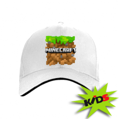 Дитяча кепка Minecraft Main Logo