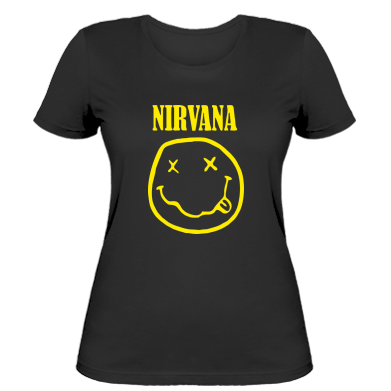 Жіноча футболка Nirvana (Нірвана)