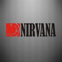 Купити Наклейка Nirvana смайл