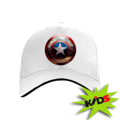 Дитяча кепка Потрісканий щит Капітана Америка