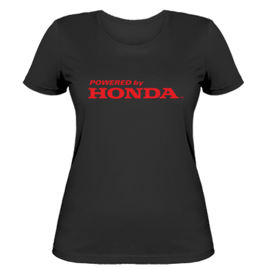 Купити Жіноча футболка Powered by HONDA