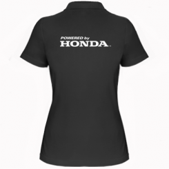 Жіноча футболка поло Powered by HONDA
