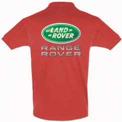 Футболка Поло Range Rover Logo Metalic