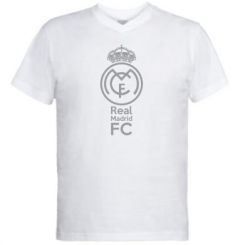 Чоловіча футболка з V-подібним вирізом Реал Мадрид