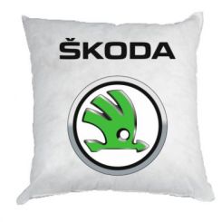 Подушка Skoda Logo 3D