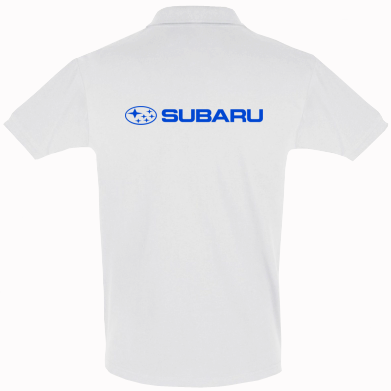 Футболка Поло Subaru logo