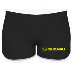 Жіночі шорти Subaru logo