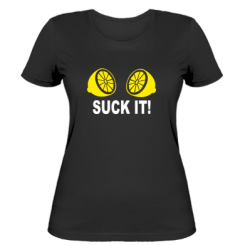 Жіноча футболка Suck it!