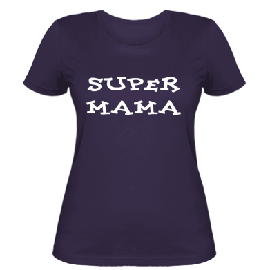 Жіноча футболка Супер мама
