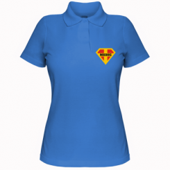 Жіноча футболка поло Super Medic