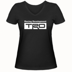 Купити Жіноча футболка з V-подібним вирізом TRD