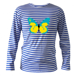 Купити Тільняшка з довгим рукавом Український метелик