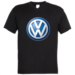     V-  Volkswagen 3D Logo