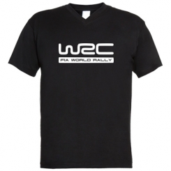 Чоловічі футболки з V-подібним вирізом WRC
