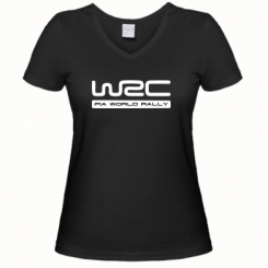Купити Жіноча футболка з V-подібним вирізом WRC